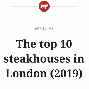 Top Steakhouse in London